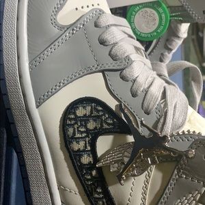 Dior Jordan 1's Men Size 10, Women 12. Brand New